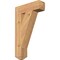 Ekena Millwork Traditional Craftsman Smooth Bracket, Western Red Cedar, 3 1/2"W x 14"D x 22"H BKT04X14X22TRA04SWR - alternate 1